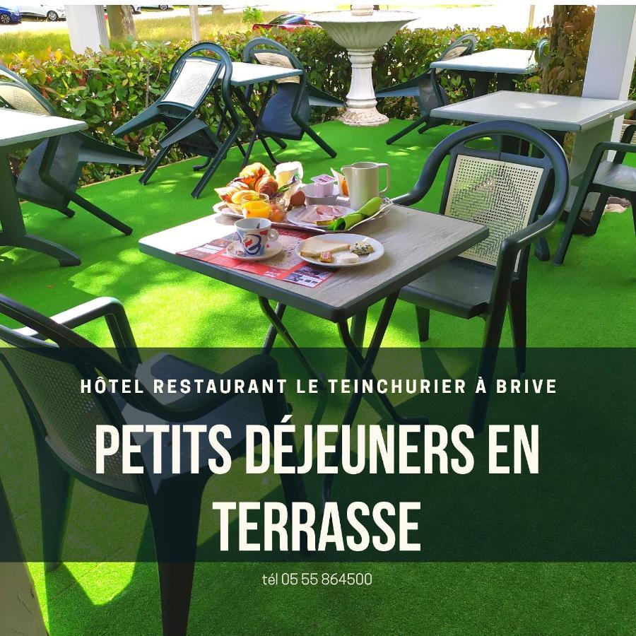 Logis Hotel Noemys Brive - Restaurant Le Teinchurier Экстерьер фото